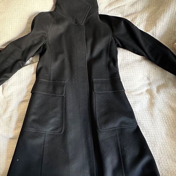 BURBERRY LONDON TAILORED WOOL CASHMERE COAT SIZE 10 - Picture 2 of 9